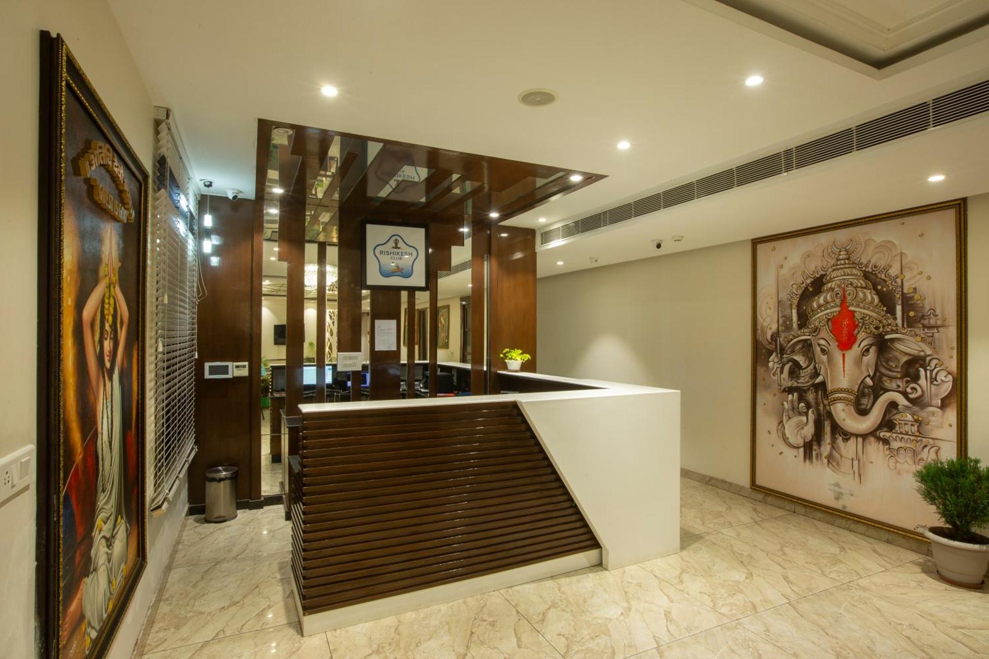 Inde Reva Resort Rishikesh ริชิเคช ภายนอก รูปภาพ