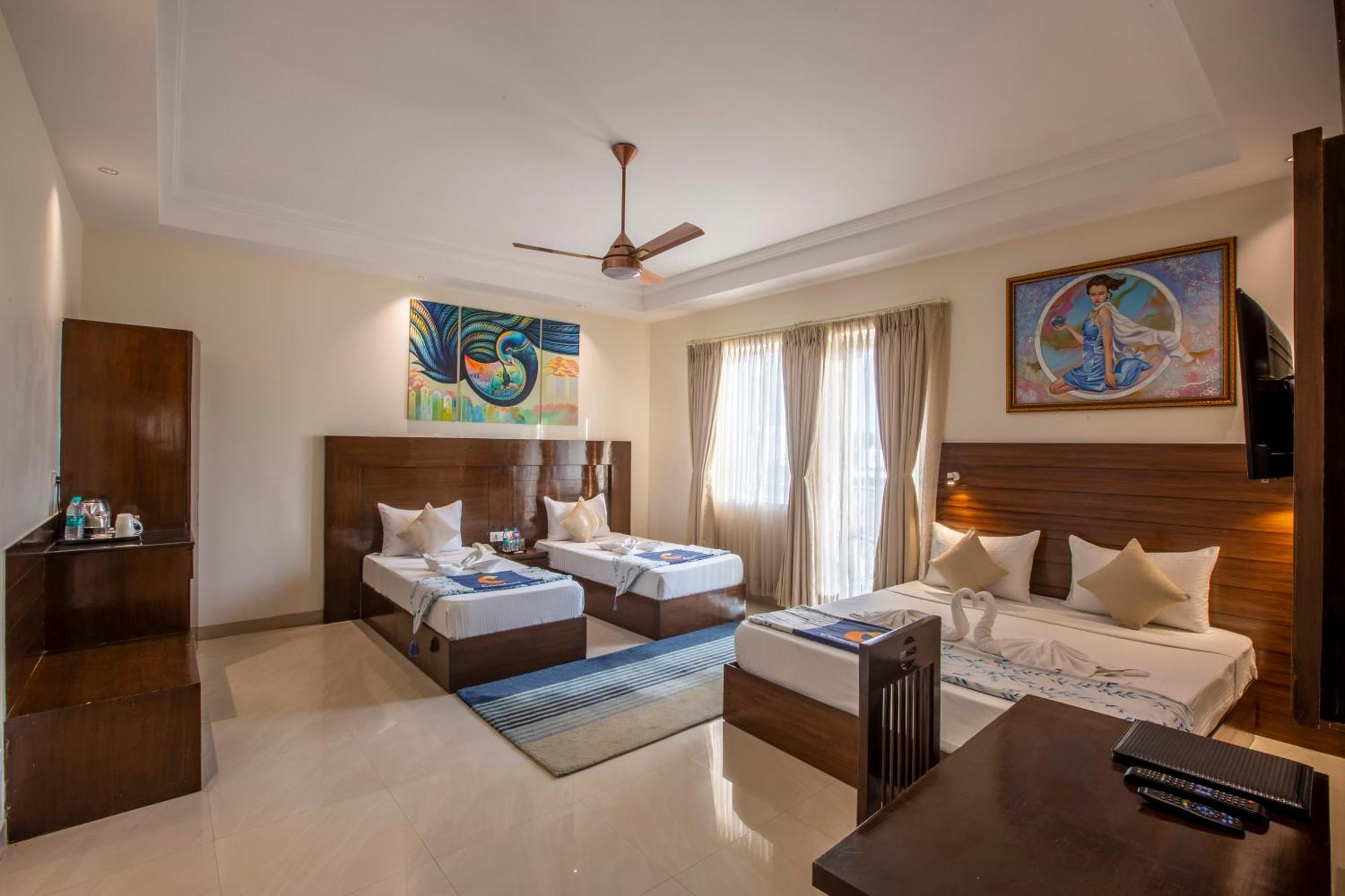 Inde Reva Resort Rishikesh ริชิเคช ภายนอก รูปภาพ